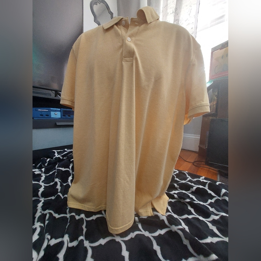 St John's Bay Polo Butter‎ yellow XL